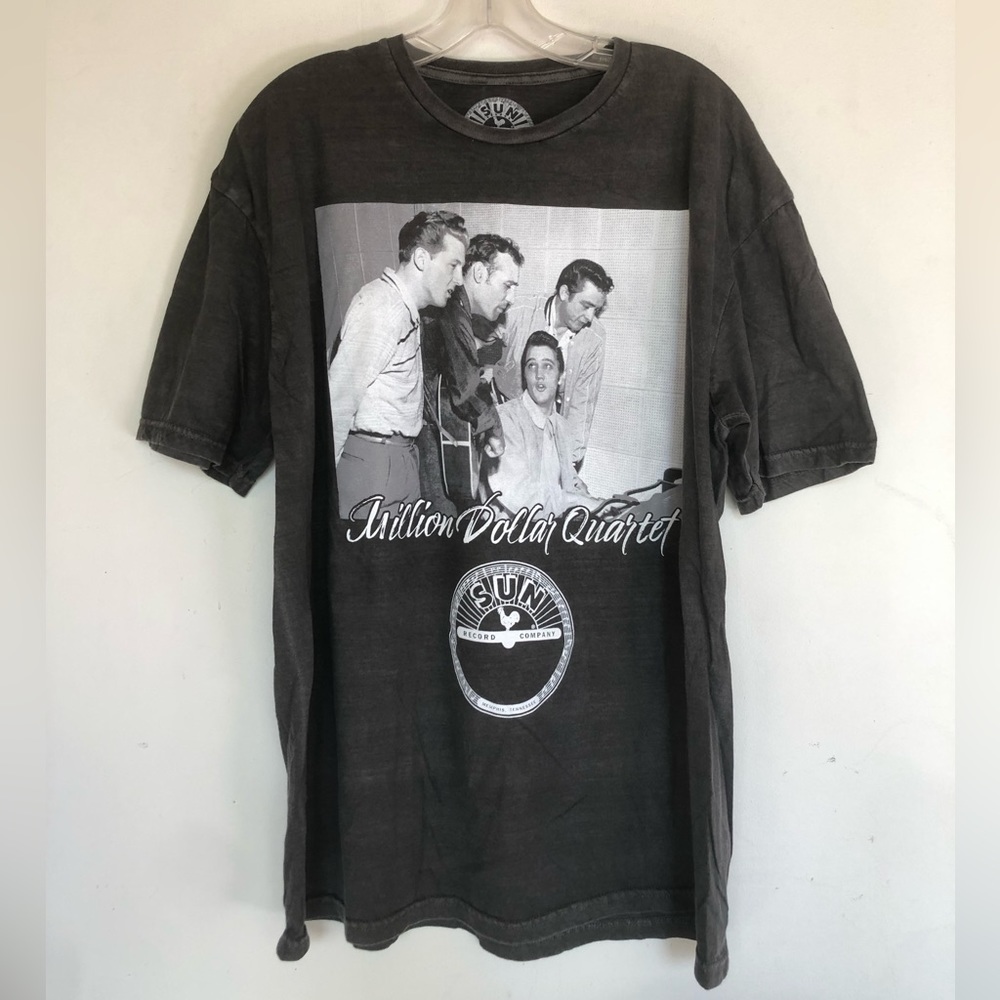 Elvis Presley Million Dollar Quartet Sun Records T shirt